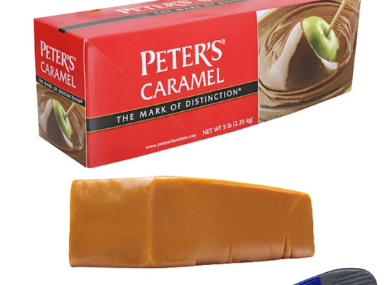 Peter's Caramel Loaf Block 5lbs - With MunchMo Power Clip